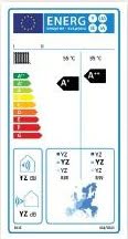 Etichetarea energetica a unei pompe de caldura pentru incalzire