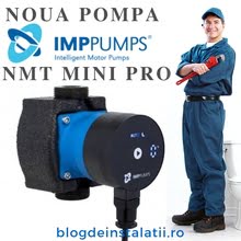 Noua Pompa IMP NMT MINI PRO blogdeinstalatii