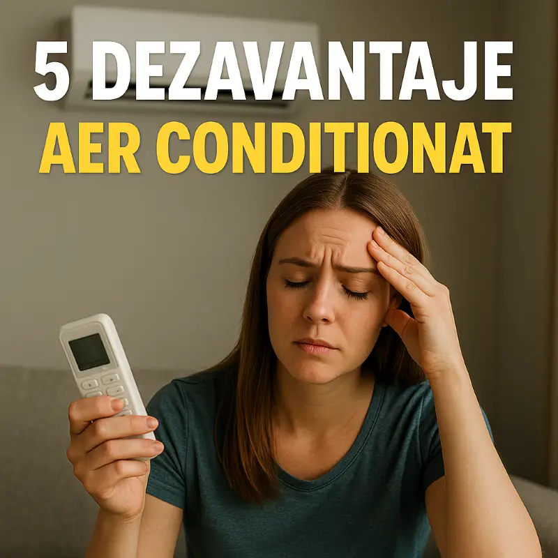 5 Dezavantaje ale Aerului Condiționat