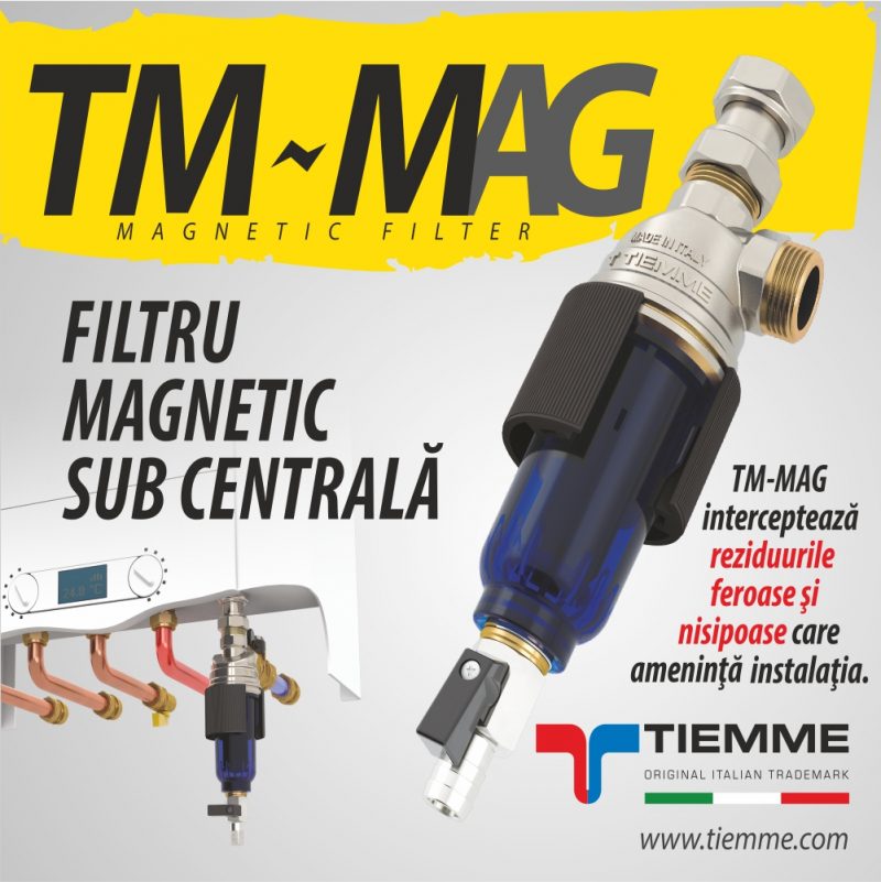Hopeful Commerce Motley Cum Protejezi Centrala Cu Filtrul Magnetic TM-Mag de la Tiemme