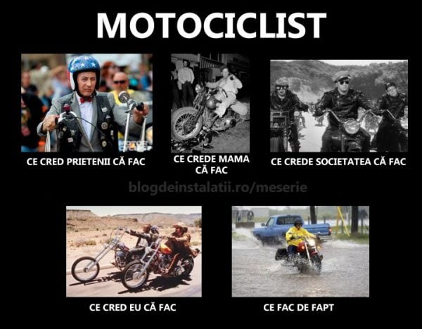 Motociclist - meserie - BlogdeInstalatii.ro