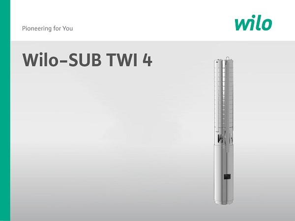 Pompa submersibila Wilo-SUB TWI 4