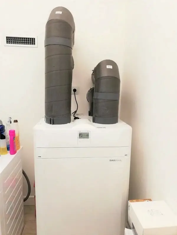 Sistem de ventilatie cu recuperare de caldura