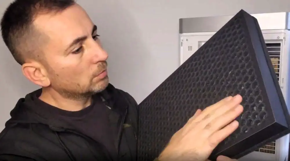 aparat de umidificare și filtrare aer pentru iarnă