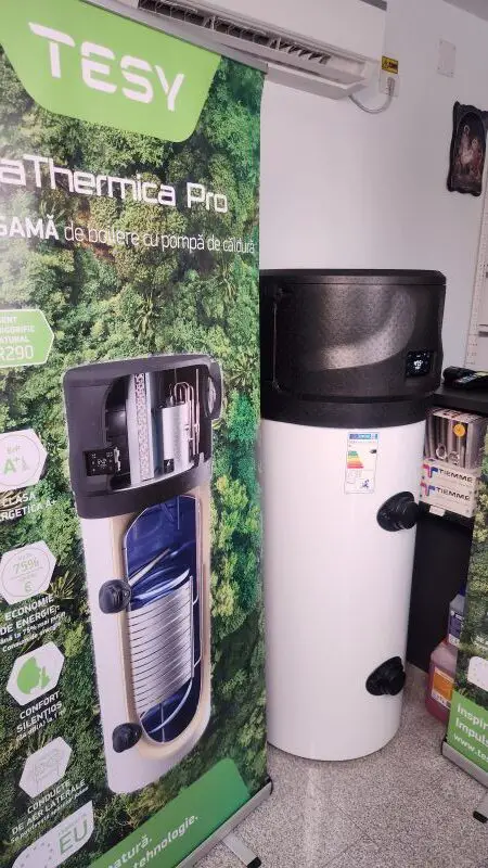 boiler cu pompa de caldura pentru apartament sau casa