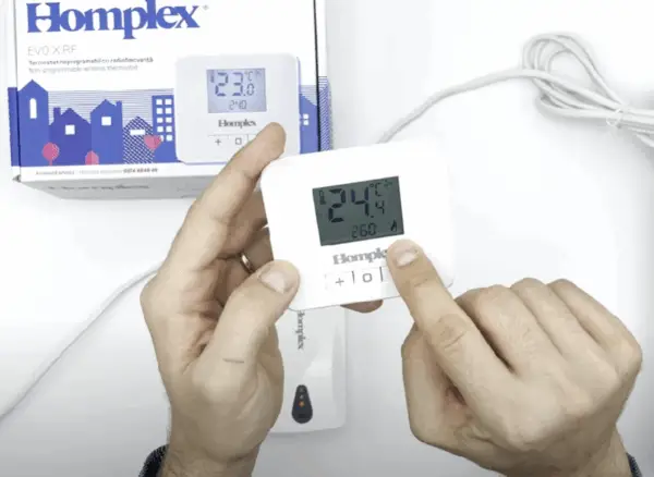 Termostat Neprogramabil Fara Fir Homplex EVO X RF
