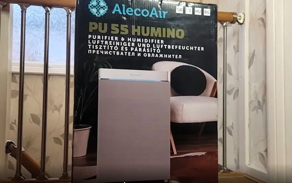 purificator aer cu lampă uv și carbon activ